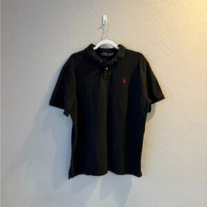 Ralph Lauren Black Polo Shirt